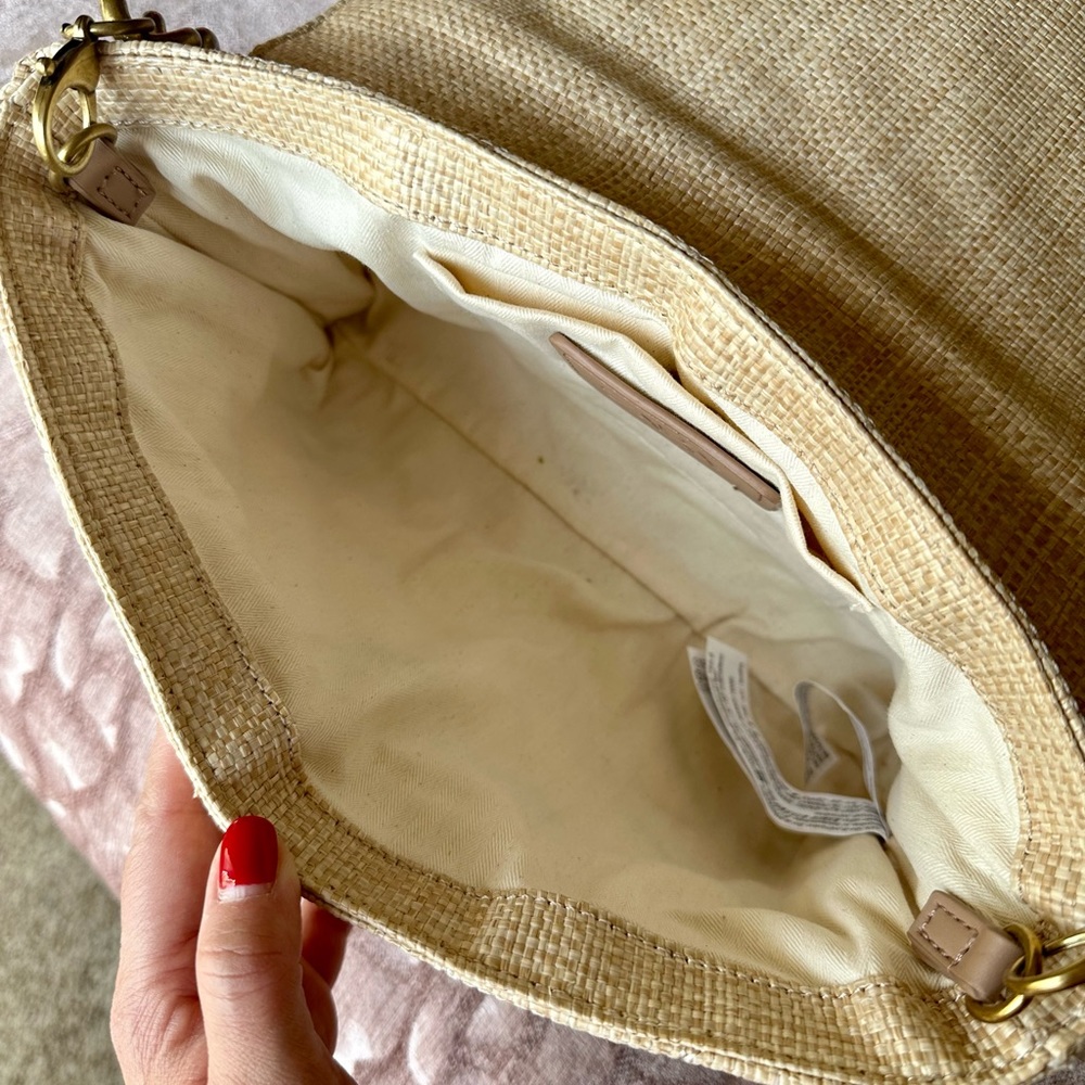 ❌SOLD❌ ZARA RAFFIA BAG - Picture 7 of 8